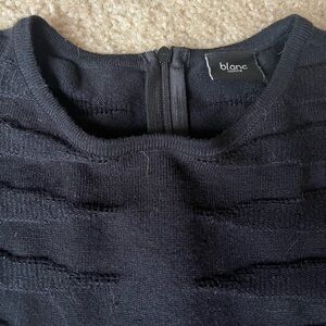 Blanc Black Textured jumpsuit